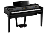 Цифровое пианино Yamaha Clavinova CVP-909 PE - чёрный полированный