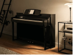 Цифровое пианино Yamaha Clavinova CSP-255 PE- чёрный полированный