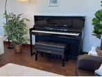 Цифровое пианино Roland LX-6 PE - чёрный полированный