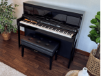 Цифровое пианино Roland LX-6 PE - чёрный полированный