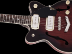 Полуакустическая гитара Gretsch G2655-P90 CB Jr. DC V Br.Stone