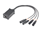 DMX кабель, 4хXLR(3p)male - RJ-45, Soundking CXA031