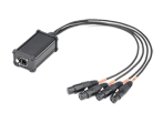 DMX кабель, 4хXLR(3p)female - RJ-45, Soundking CXA032