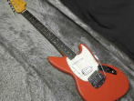 Электрогитара Fender Kurt Cobain Jag-Stang Rosewood Fiesta Red