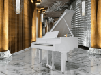 Самоиграющий цифровой рояль Roland GP-9M PW