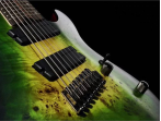 Электрогитара 8 струн Cort KX508MS Marina Blue Burst