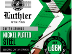 Комплект струн для электрогитары, никелированные, 9-46, Luthier LU-96N