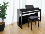 Цифровое пианино Roland RP701 CB (Современный черный)