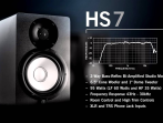 Мониторы Yamaha HS-7 B | Yamaha HS7B (Черные)