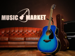 Акустическая гитара Yamaha FG820 SUNSET BLUE