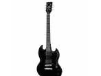 Электрогитара Harley Benton DC-200 BK Student Series