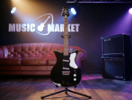 Электрогитара Danelectro Dan O. Cool Black