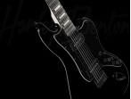 Электрогитара Harley Benton JA-Baritone BK