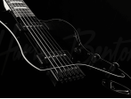 Электрогитара Harley Benton JA-Baritone BK