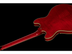 Полуакустическая гитара DAngelico Excel DC Trans Cherry