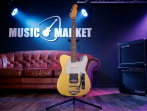 Электрогитара Squier CV Custom Tele BIGS SH PPG AZG