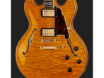 Полуакустическая гитара DAngelico Excel DC XT Vintage Nat Quilt