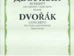11615МИ Дворжак А. Концерт. Для скрипки с оркестром. Клавир, Издательство «Музыка»