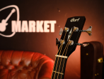 Бас-гитара Cort Acoustic Bass Series SJB5F-BK