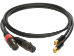 Кабель акустический RCA-XLRf, 3м, 2шт, Klotz AL-RF0300