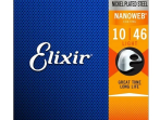 12055 NANOWEB Струны для электрогитары, 25 комплектов, никелированные, 10-46, Elixir