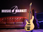 Бас-гитара Cort Artisan Series B5-Plus-AS-LH