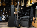 Бас-гитара 5-струнная, черная, Cort Artisan Series B5-Plus-AS-RM-OPTB