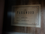 Акустическая гитара Parkwood PF51-BKS