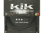 Кабель инструментальный 4,5м, прямые коннекторы, Klotz KIKKG4.5PPSW KIK