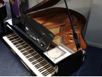Рояль акустический кабинетный Yamaha C1X PE - чёрный полированный