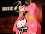 Укулеле сопрано Fabio XU21-11D Pink Hello Kitty