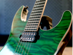 Электрогитара Jackson Pro Soloist SL2Q MAH Transparent Green