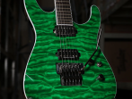 Электрогитара Jackson Pro Soloist SL2Q MAH Transparent Green