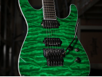 Электрогитара Jackson Pro Soloist SL2Q MAH Transparent Green