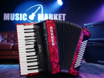 HOHNER Bravo II 60 red - Аккордеон 1/2