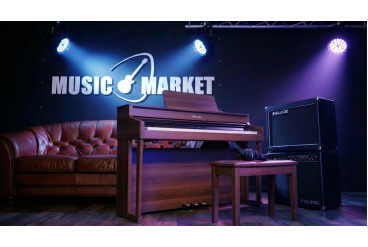 NCK-430-WN Цифровое пианино на стойке с педалями, цвет орех, Nux