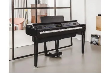 Цифровое пианино Yamaha Clavinova CVP-909 PE - чёрный полированный