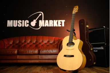 Классическая гитара со звукоснимателем Kremona Daimen Performer Series