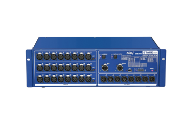 Цифровая система сценической коммутации, блок Stage, 24хXLR входа+8хXLR выходов, Soundking DSB-2408