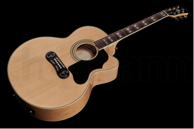 Электроакустическая гитара Harley Benton Custom Line King-CE NT