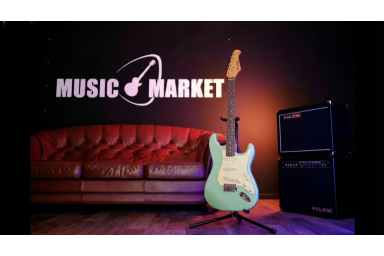 JMFST80RASG ST80RA Электрогитара, зеленая, Prodipe