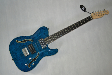 Электрогитара Harley Benton TE-90QM HH Trans Blue