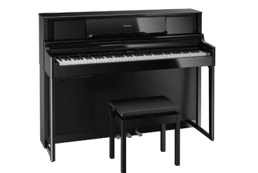 Цифровое пианино Roland LX-705 PE - чёрный полированный