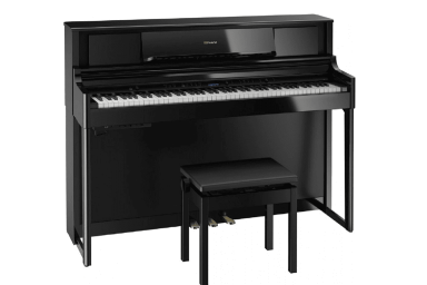 Цифровое пианино Roland LX-705 PE - чёрный полированный