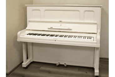 Пианино Steinway & Sons K 132 (BU) белое, полированное