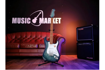 MSC20-Pro-OCBL Электрогитара, синяя, Mooer