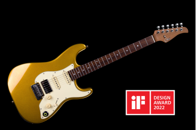 S800-Standard-800-GD Электрогитара с встроенным процессором, золотистая, GTRS