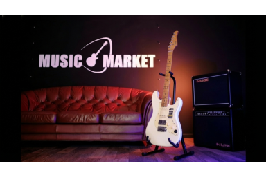 S800-Standard-800-WH Электрогитара с встроенным процессором, белая, GTRS