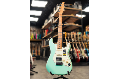 S801-Standard-801-GR Электрогитара с встроенным процессором, зеленая, GTRS