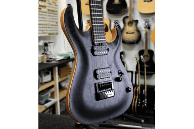 Электрогитара, черная, с чехлом, Cort KX700-EverTune-OPBK-WBAG